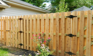 wood picket fence gates