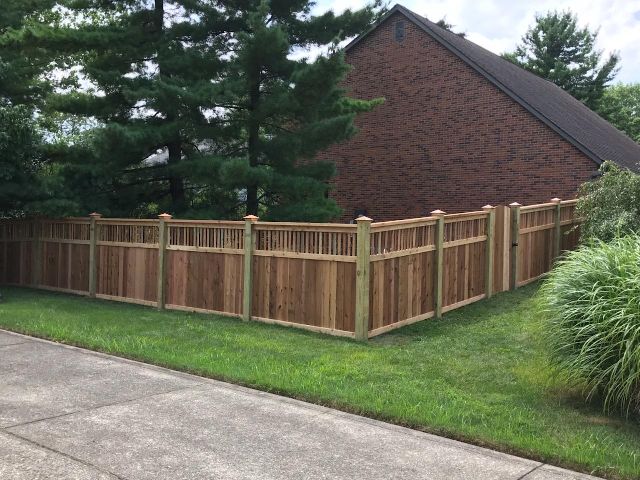 wood fences columbus ohio